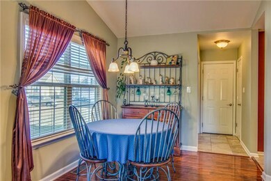 Another View of the Dining Room. The Tile Hallway 