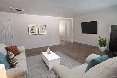 virtually stage living room