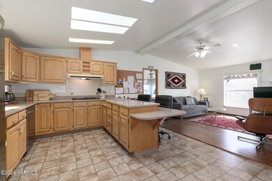 Spacious Kitchen off Family Room