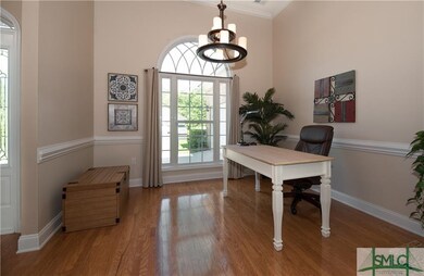 Formal Dining room with new fixture.