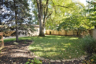 View of Backyard next to Garage