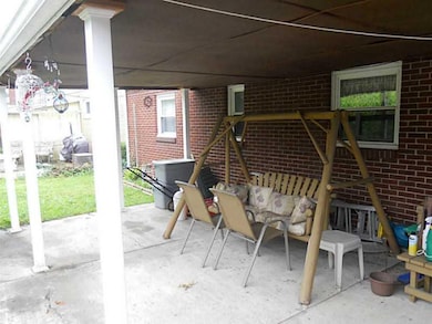 Exterior Back. Covered Back Porch