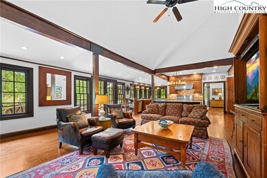 French doors reveal a generous rear deck where gat