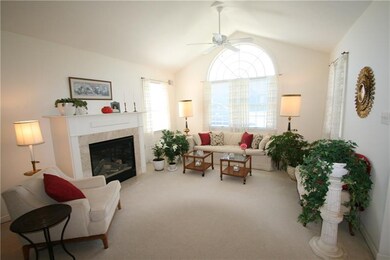 Living room, lots of natural light