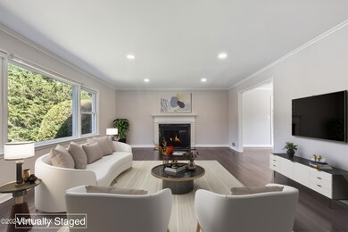 Living Room - Virtually Staged