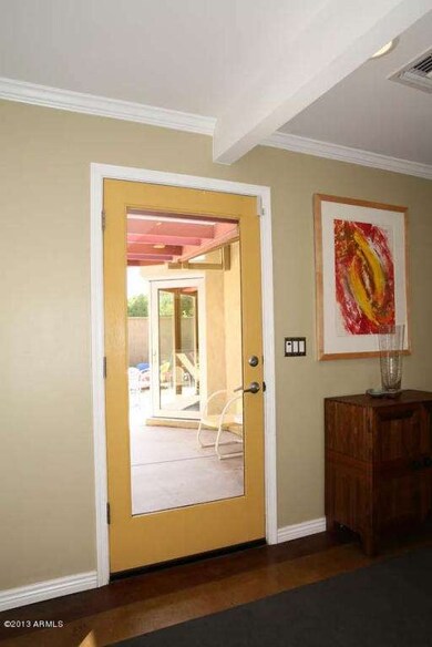 Foyer Looking into Courtyard