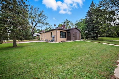 Front and side of home