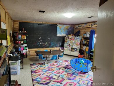 converted 2 car garage into game room