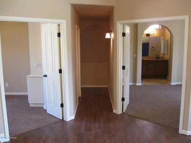 living room & hallway