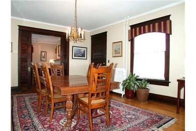 Dining Room. Note 6 panelled sliding doors to sepa