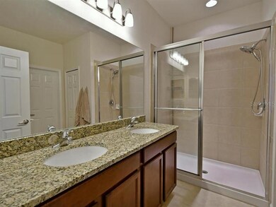 Large Master bath with walk-in shower and dual sin