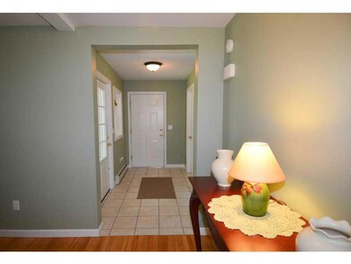 Hallway. Entry from breezeway and...
