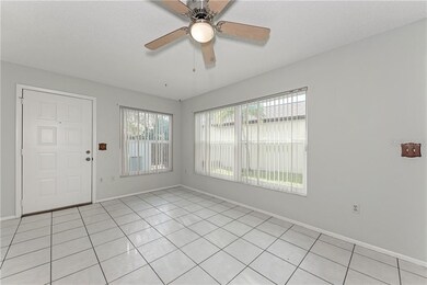 Tiled Great Room with Large Hurricane Windows
