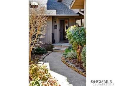 Landscaped Entryway