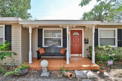View of covered front porch on this charming move in ready bungalow