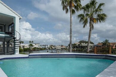Pool view to canal