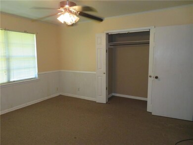 Master bedroom.  This bedroom has two closets.
