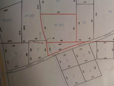 Tax plat map. Not a survey.