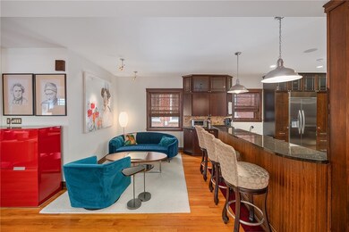 Cozy on down and relax in the sitting area off of