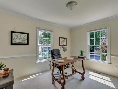 Front Formal Dining room with chair/crown molding,
