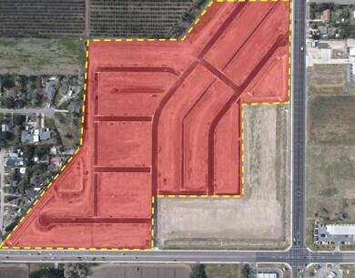 Map / location featuring property boundaries highlighted