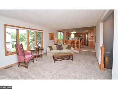 This open floor plan flows to the dining area and 