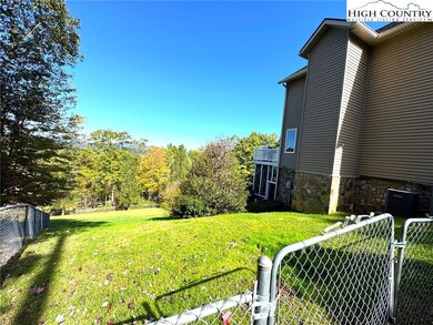 Back yard is fenced in making it a children and pet friendly space.