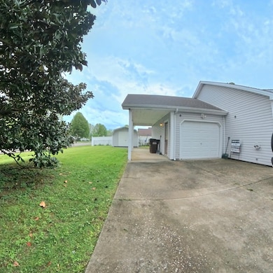 1 car garage and carport/covered patio