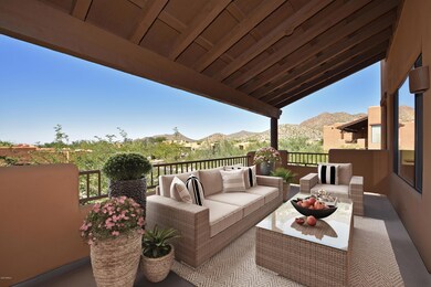 Balcony w/virtual furniture