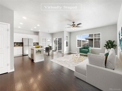 Virtually staged