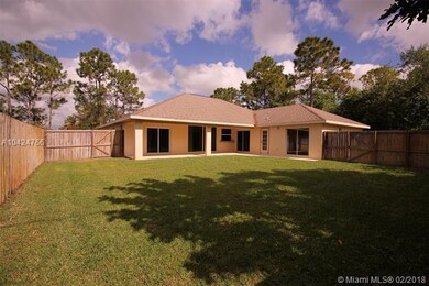 Private, huge back yard!  Room for a pool, boat an