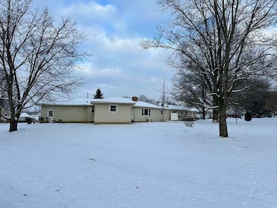 Rear of the house