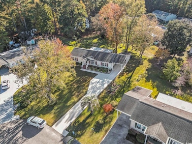 Aerial view of property and surrounding area