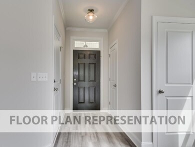 Entry Foyer _ 1797 Plan