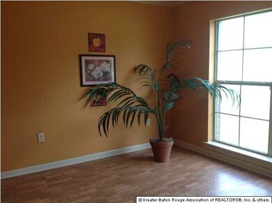Dining area, designer colors throughout!