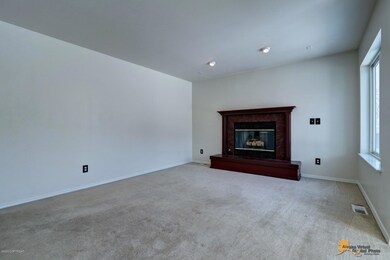 Living Room w/Wood Fireplace