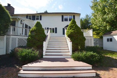 Grand Staircase from deck to pool side.