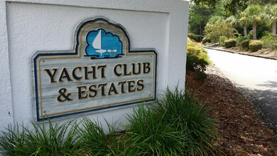 Bala yacht Club & Estates entry sign