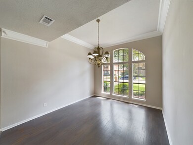 High Ceilings and Windows in the Formal Dining