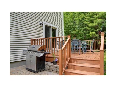 Exterior Back. Deck has just been...