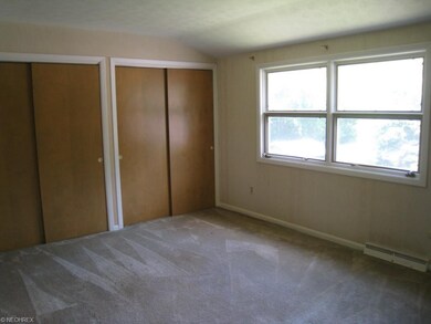 Master bedroom with double closets, one is Cedar l