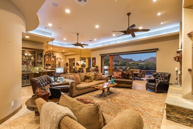 Great Room w/Motorized Pocket Door