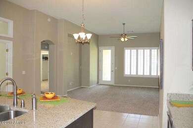 View from Kitchen to Family Room