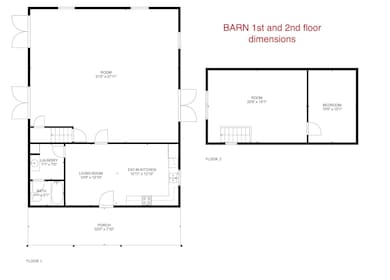 View of home floor plan