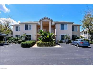 Front of building - this unit comes with a carport