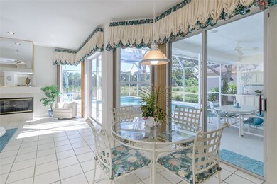 A wall of windows brings so much natural light int