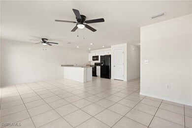 Unfurnished living room with recessed lighting, a