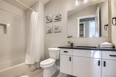 Model Condo in Sales Trailer - Bathroom