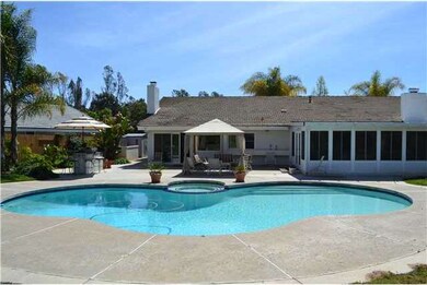 Wonderful patio and pool area with movable island 