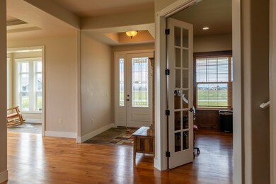 French Doors to Office